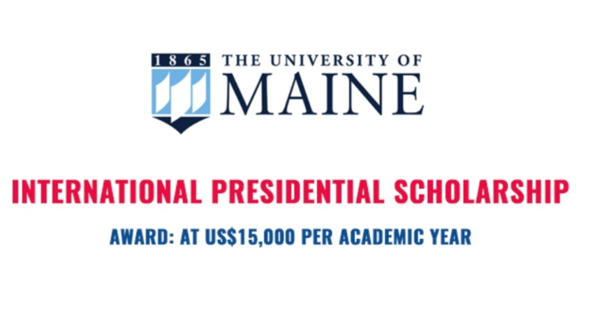 University of Maine International Presidential Undergraduate Scholarships in USA 2024 /2025