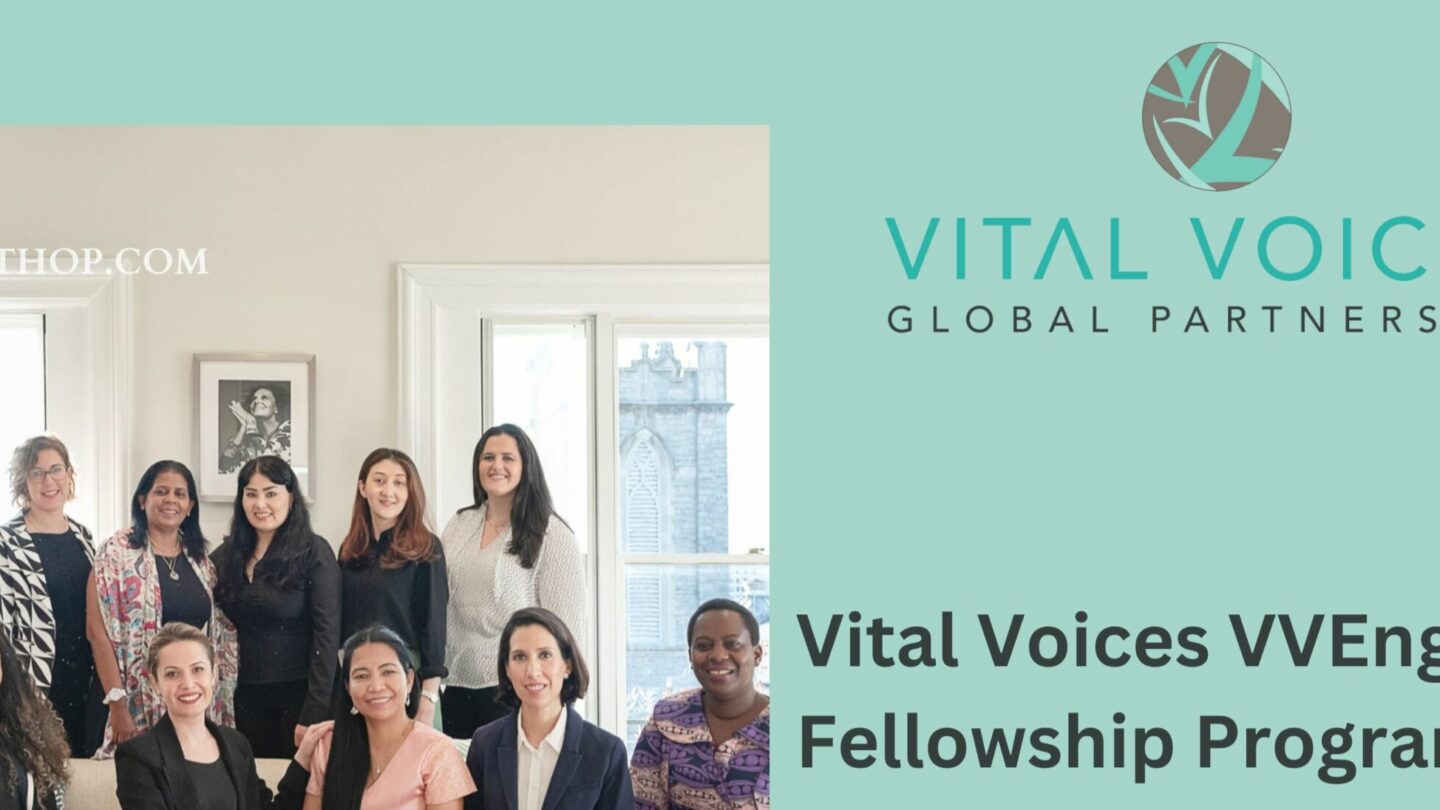 2024 /2025 Vital Voices’ VVEngage Fellowship for Women in Public Leadership